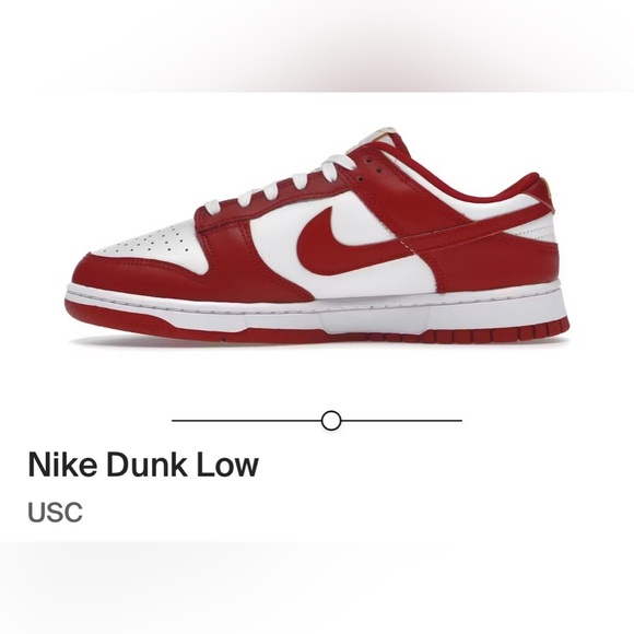 NWT 2020 Nike Red and White Dunks - Picture 2 of 6